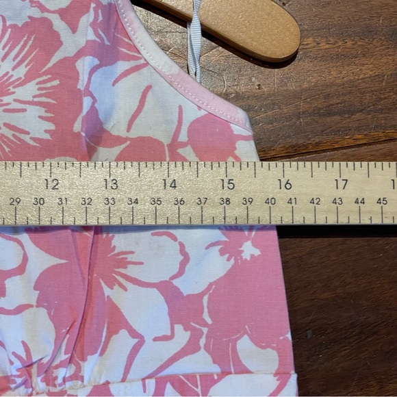 NWT Leti Pink & white floral halter top - Picture 6 of 16